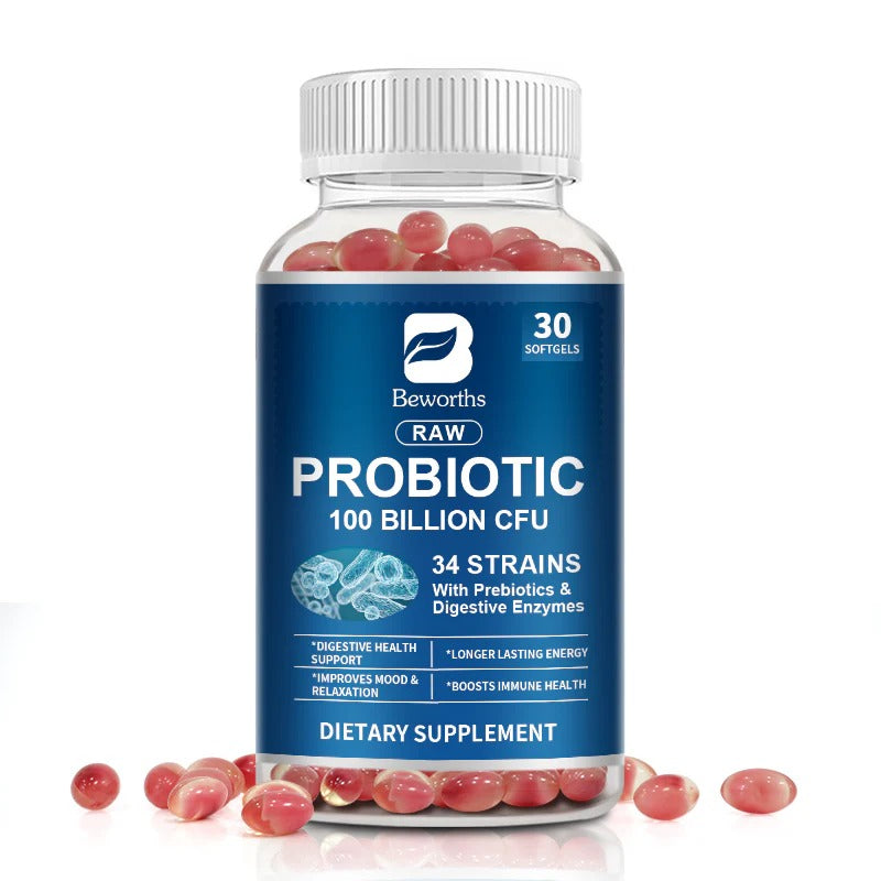 Beworths Probiotic Enzyme Digestion Supporting Capsuless