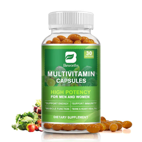 Beworths Multivitamin Capsules with Vitamins and Minerals