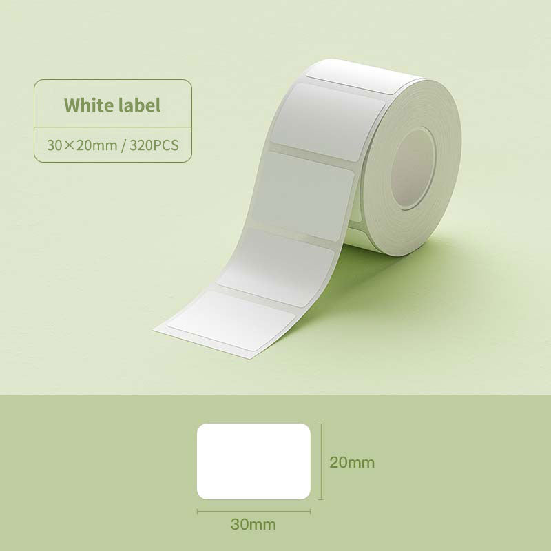 Niimbot B21/B1/B3S Thermal Label Sticker Paper Printable White 20-50mm Width