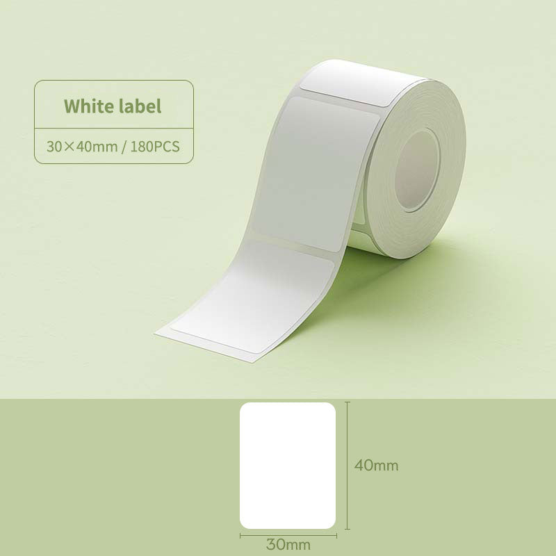 Niimbot B21/B1/B3S Thermal Label Sticker Paper Printable White 20-50mm Width