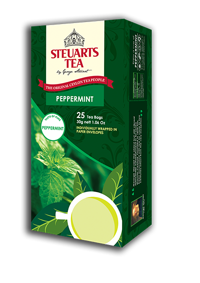 Steuarts PEPPERMINT 25 tea bags