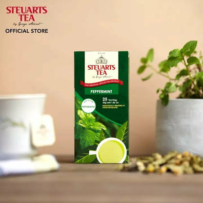 Steuarts PEPPERMINT 25 tea bags