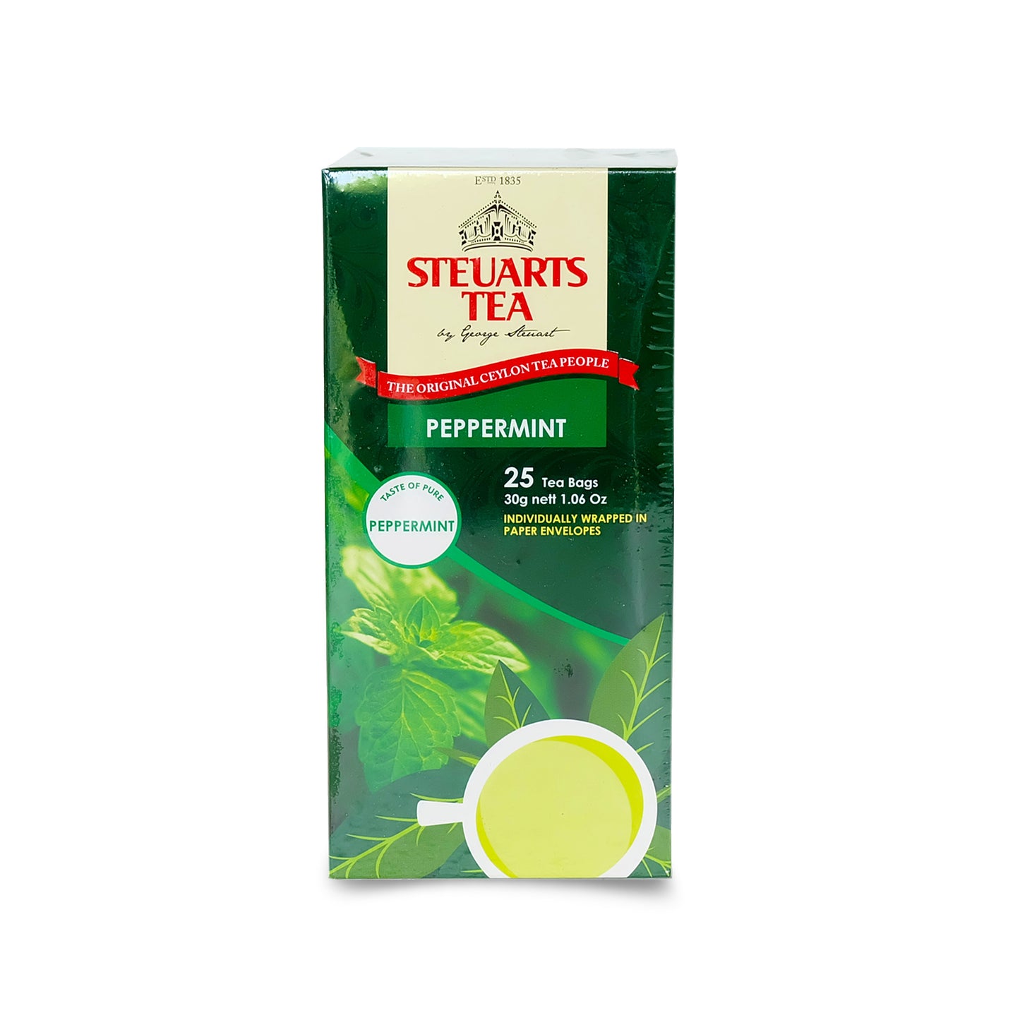 Steuarts PEPPERMINT 25 tea bags