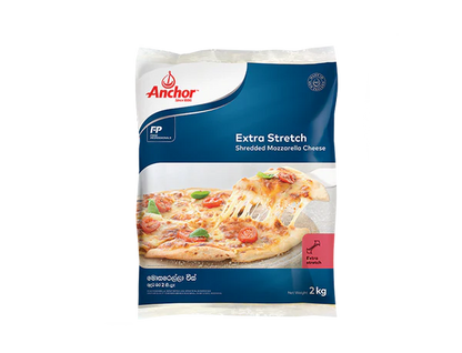 Anchor Shredded Mozzarella Extra Stretch 2kg