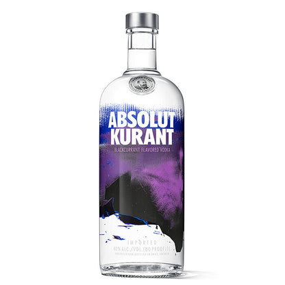 ABSOLUT KURANT 40% 1 LITER - Original Swedish Vodka