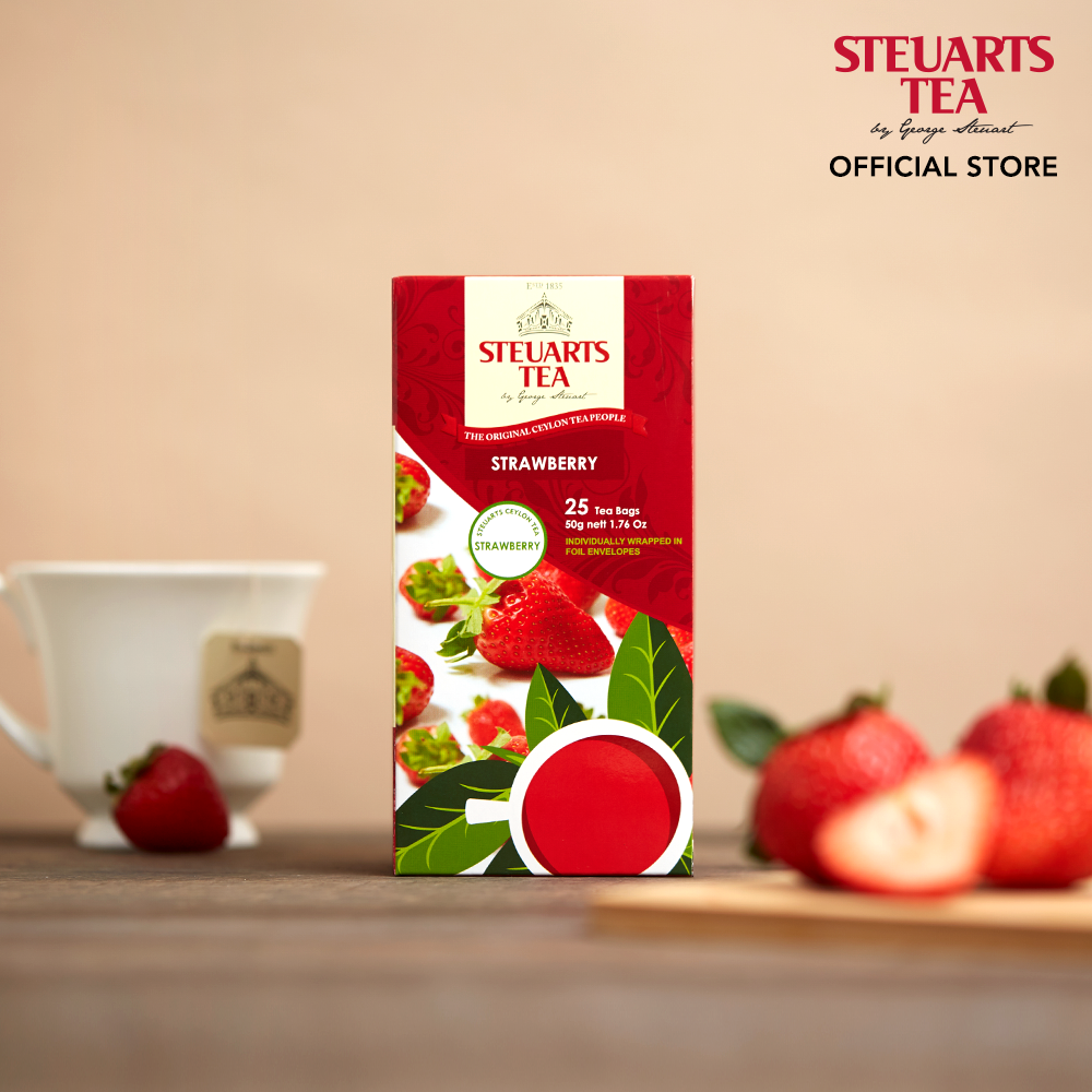 Steuarts STRAWBERRY 25 tea bags