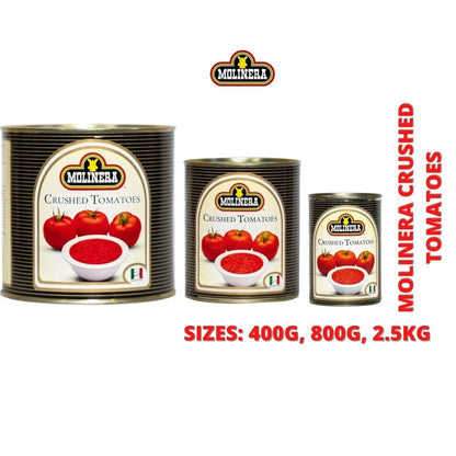 Molinera CRUSHED Canned Tomatoes 2,500g x 6