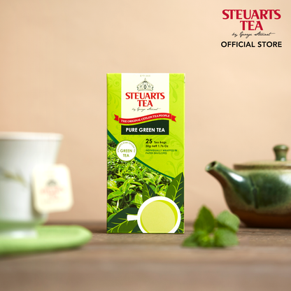 Steuarts PURE GREEN Tea - 25 tea bags