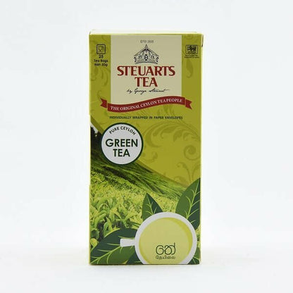 Steuarts PURE GREEN Tea - 25 tea bags