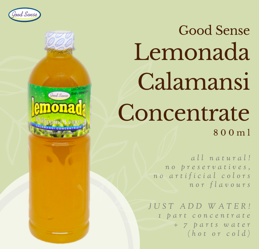 Good Sense LEMONADA CALAMANSI JUICE CONCENTRATE 800ml