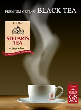 Steuarts PREMIUM Ceylon Black Tea 25 tea bags