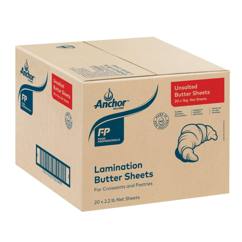 Anchor UNSALTED BUTTER BAKERY SHEETS 20pcs x 1KG