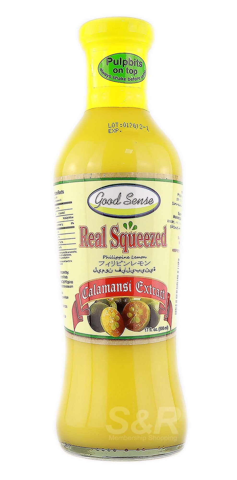 Good Sense Real Squeezed CALAMANSI EXTRACT 500ml