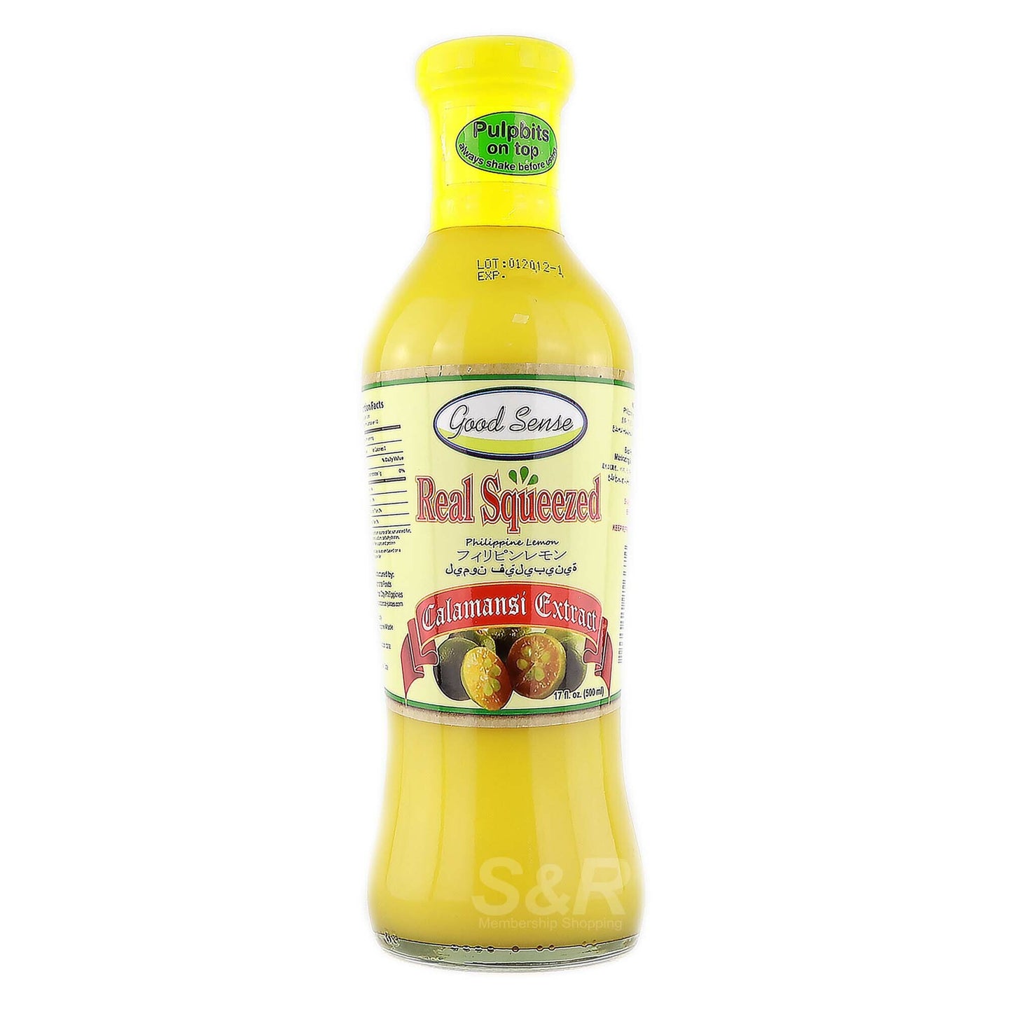 Good Sense Real Squeezed CALAMANSI EXTRACT 500ml