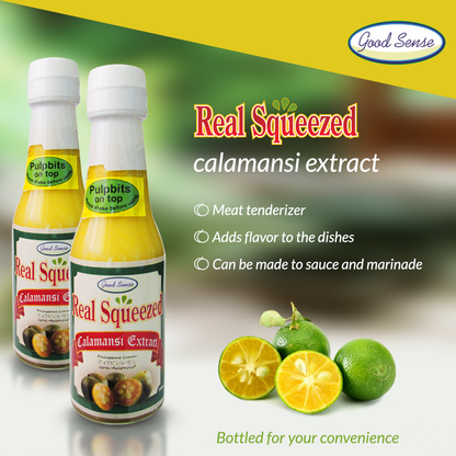 Good Sense Real Squeezed CALAMANSI EXTRACT 500ml