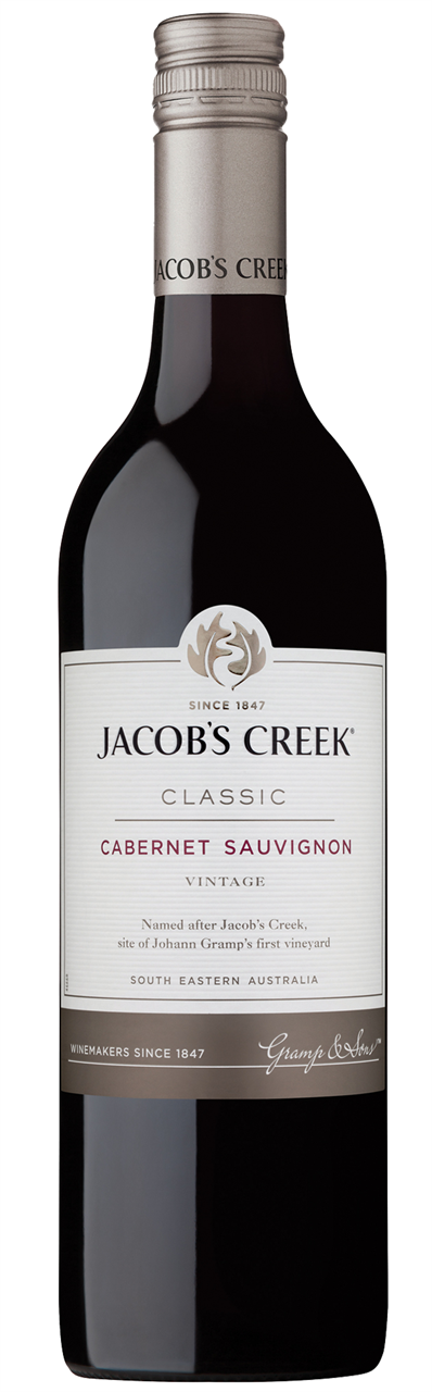 JACOB'S CREEK CABERNET SAUVIGNON 750 ml