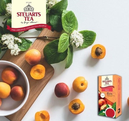 Steuarts PEACH 25 tea bags