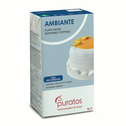 Puratos Ambiante TOPPING WHIPPING CREAM 1 Liter - Exp. date Sept. 6, 2024