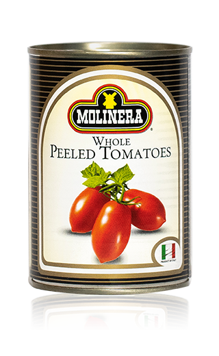 Molinera Whole Peeled Canned Tomatoes 400g x 24 pcs