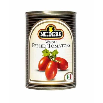 Molinera Whole Peeled Canned Tomatoes 400g x 24 pcs