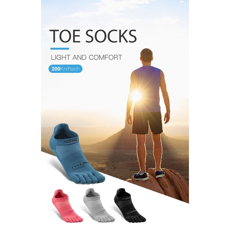 Aonijie COOL MAX TOE SOCKS - GRAY SMALL