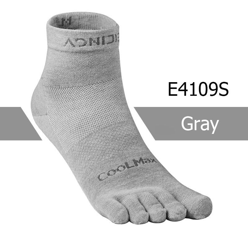 Aonijie COOL MAX TOE SOCKS - GRAY LARGE