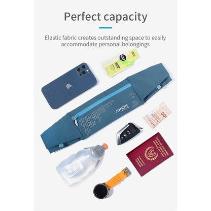 Aonijie Water Resistant RUNNING BELT - GRAY