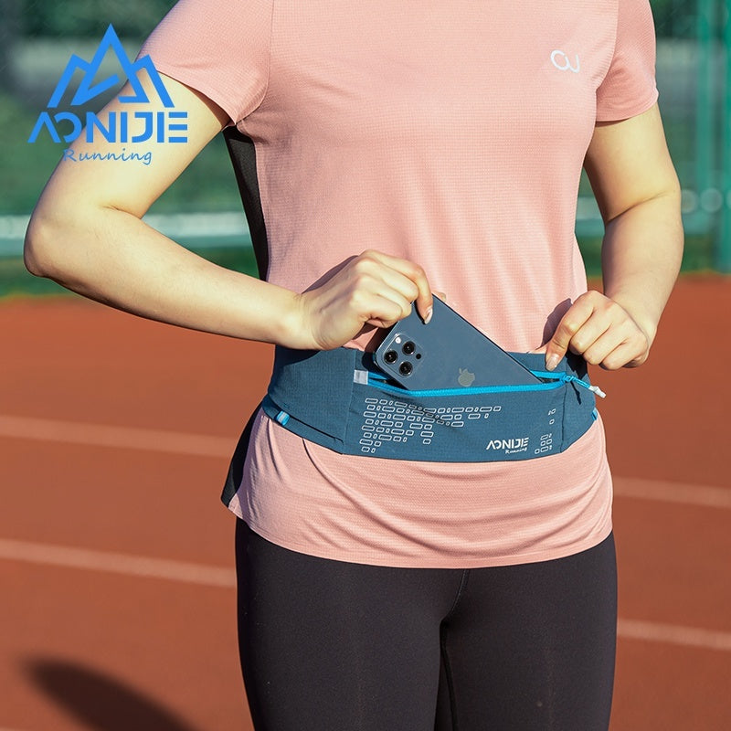 Aonijie Water Resistant RUNNING BELT - BLACK