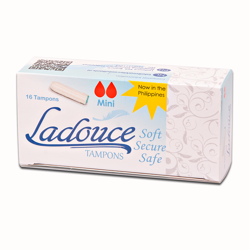 Ladouce Organic TAMPONS Mini 16 pcs (NON APPLICATOR TAMPONS)