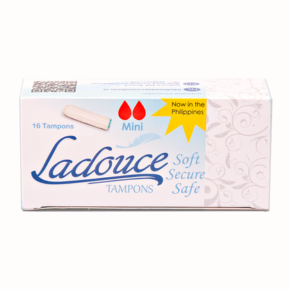 Ladouce Organic TAMPONS Mini 16 pcs (NON APPLICATOR TAMPONS)