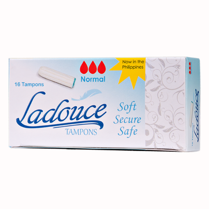 Ladouce Organic TAMPONS Normal 16 pcs (NON APPLICATOR TAMPONS)