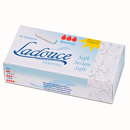 Ladouce Organic TAMPONS Normal 16 pcs (NON APPLICATOR TAMPONS)