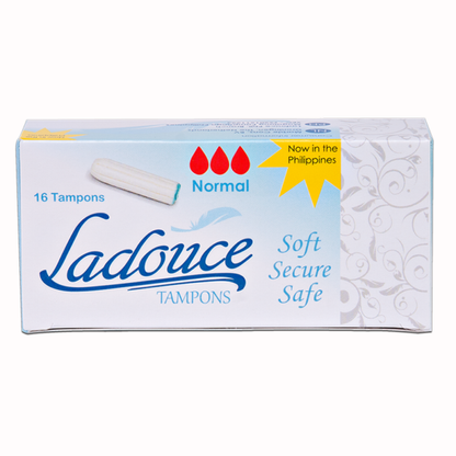 Ladouce Organic TAMPONS Normal 16 pcs (NON APPLICATOR TAMPONS)