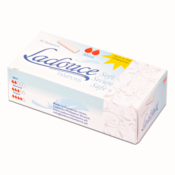 Ladouce Organic TAMPONS Mini 16 pcs (NON APPLICATOR TAMPONS)