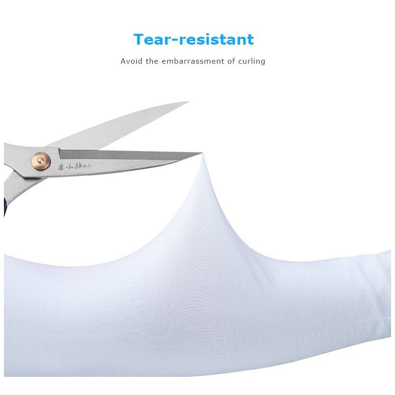 Aonijie COOLING ARM SLEEVES - WHITE WITH THUMB HOLE