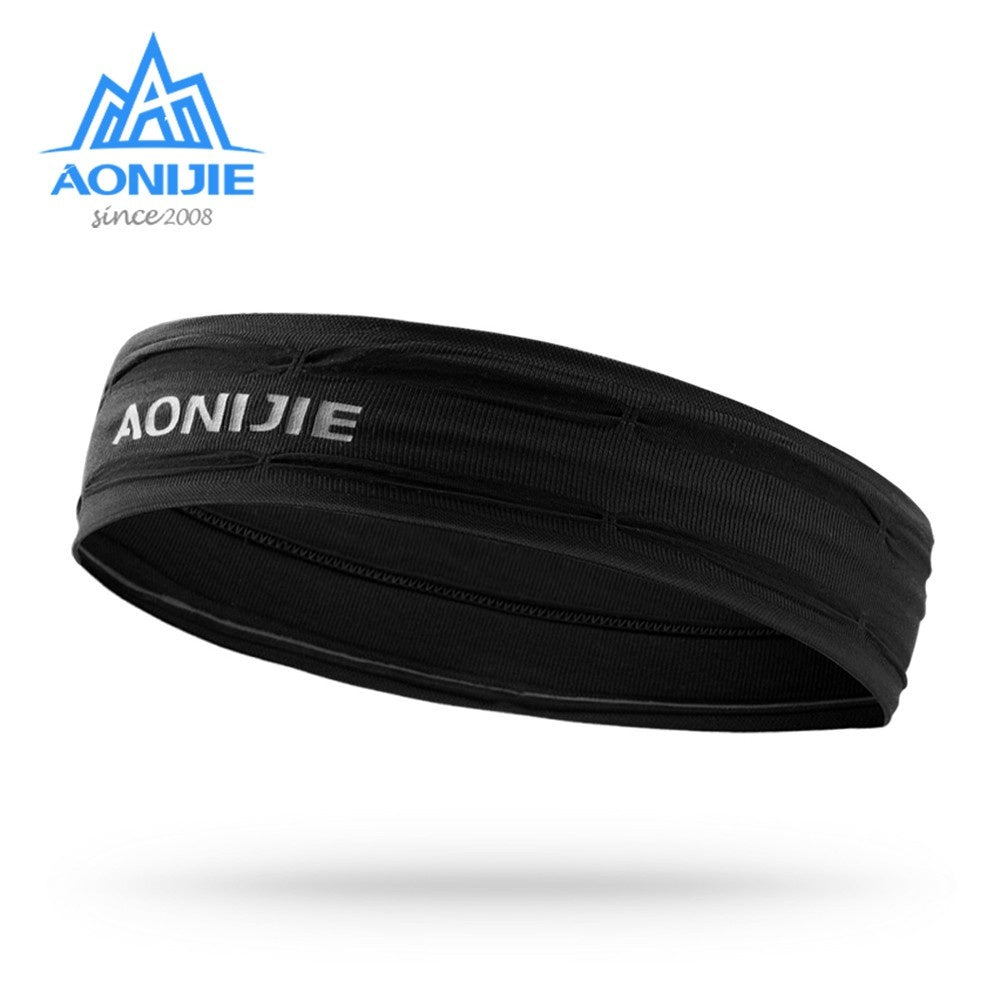 Aonijie YELLOW GREEN SWEATBAND HEADBAND