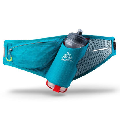 Aonijie BLUE RUNNING BELT With 600ml Water Bottle