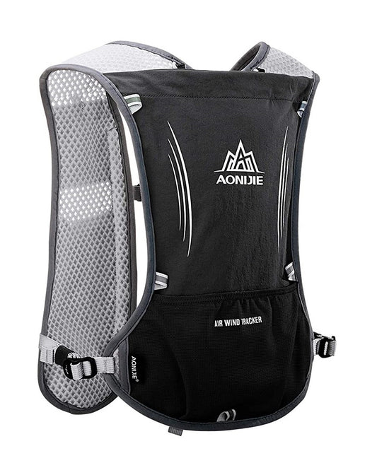 Aonijie 5L Hydration Backpack Running Vest - BLACK (Vest only)