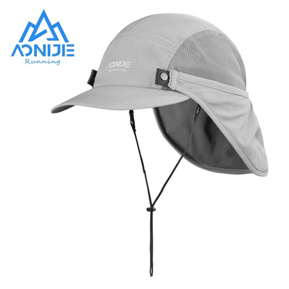 Aonijie SUN PROTECTION CAP with Detachable Neck Flap Cover