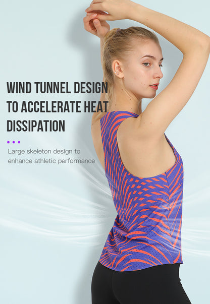 Aonijie QUICK DRYING LADIES SINGLET - PURPLE MEDIUM