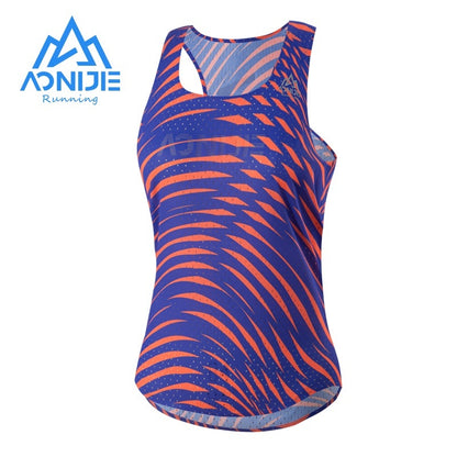 Aonijie QUICK DRYING LADIES SINGLET - RAINBOW XLARGE