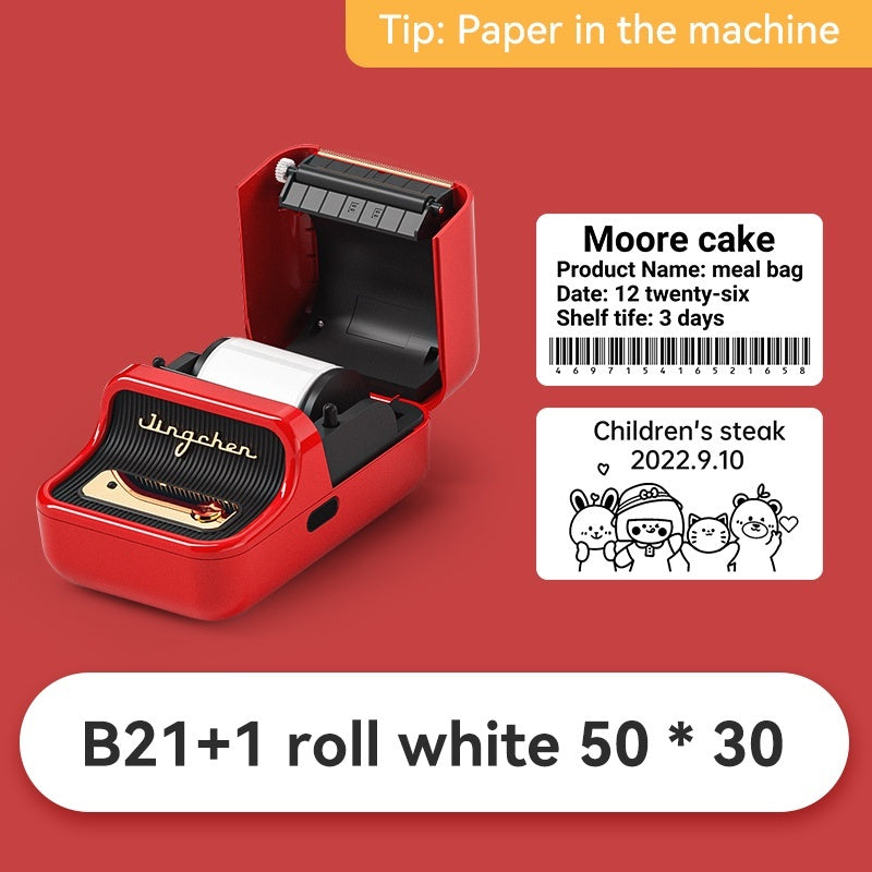 Niimbot B21 RED Label Printer 20-50mm Width