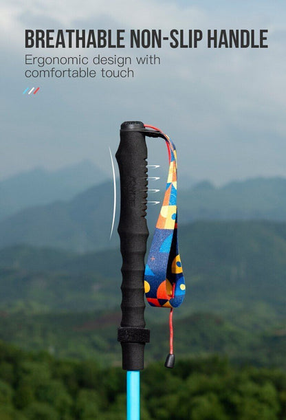 Aonijie Trekking pole E4207 - 1 PC 120cm RED YELLOW