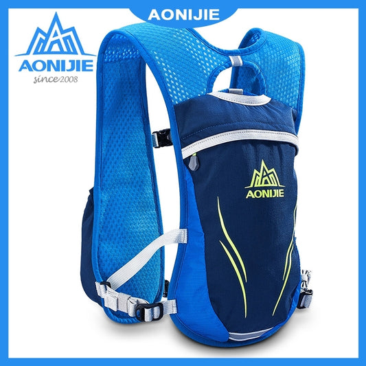 Aonijie 5.5L Lightweight Trail Running Vest Only - BLUE