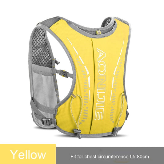 Aonijie 5L Running Vest for Kids Hydration Backpack - YELLOW - C9105 (Vest Only)