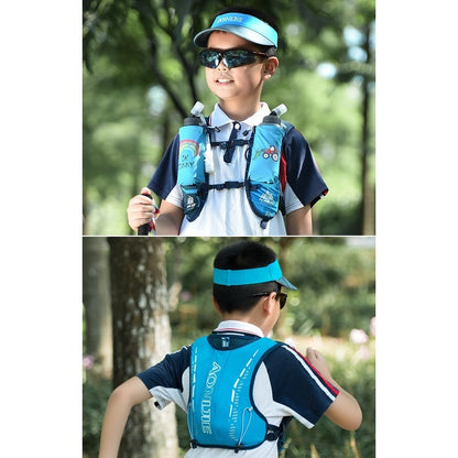 Aonijie 5L Running Vest for Kids Hydration Backpack - YELLOW - C9105 (Vest Only)