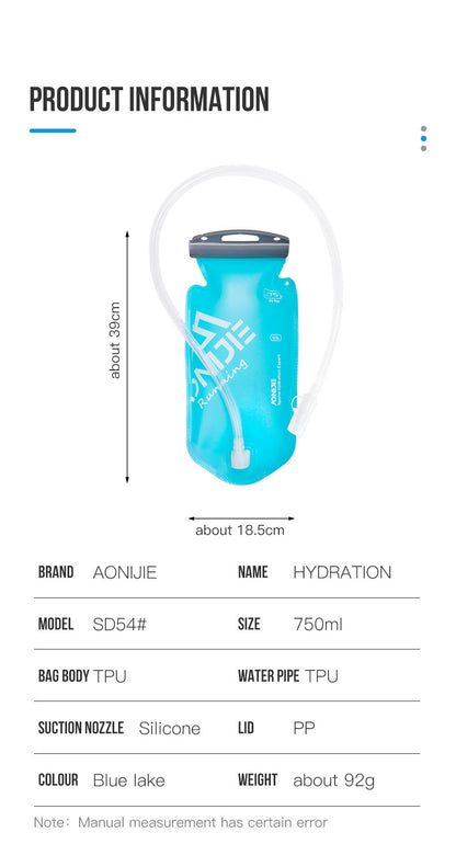 Aonijie HYDRATION BLADDER 750ml - SD54