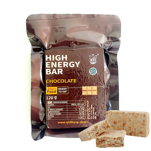 CHOCOLATE High Energy Bar 120g - Exp. Date October 2044