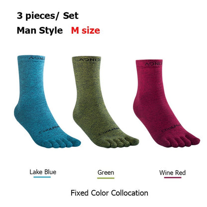 Aonijie COOL MAX TOE SOCKS E4830 3 pairs - MEDIUM