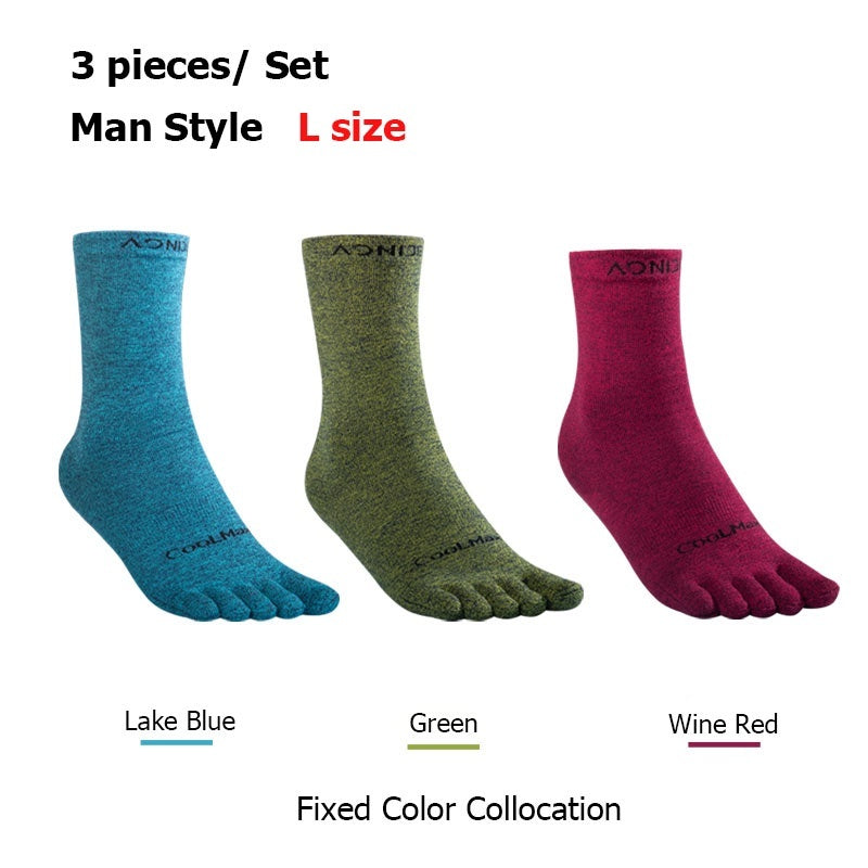 Aonijie COOL MAX TOE SOCKS E4830 3 pairs - LARGE